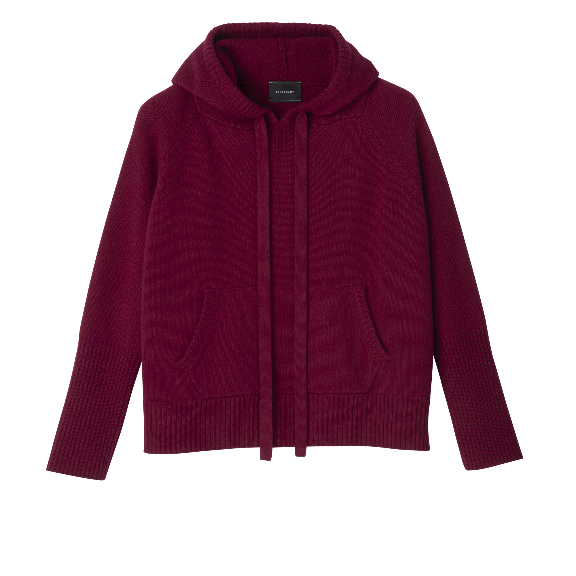 Hoodie jumper Beetroot - Knit