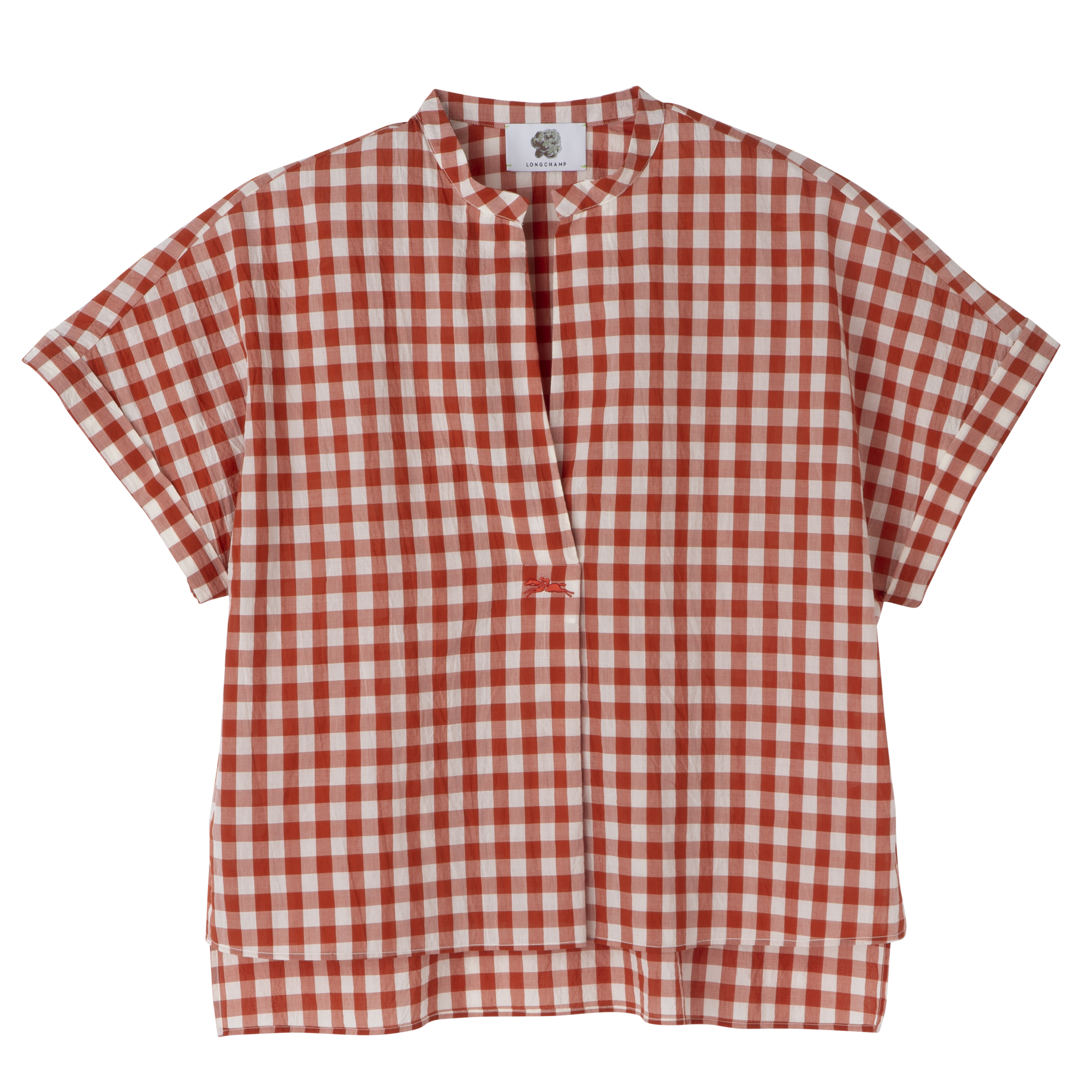 Blouse Bark - Vichy jacquard