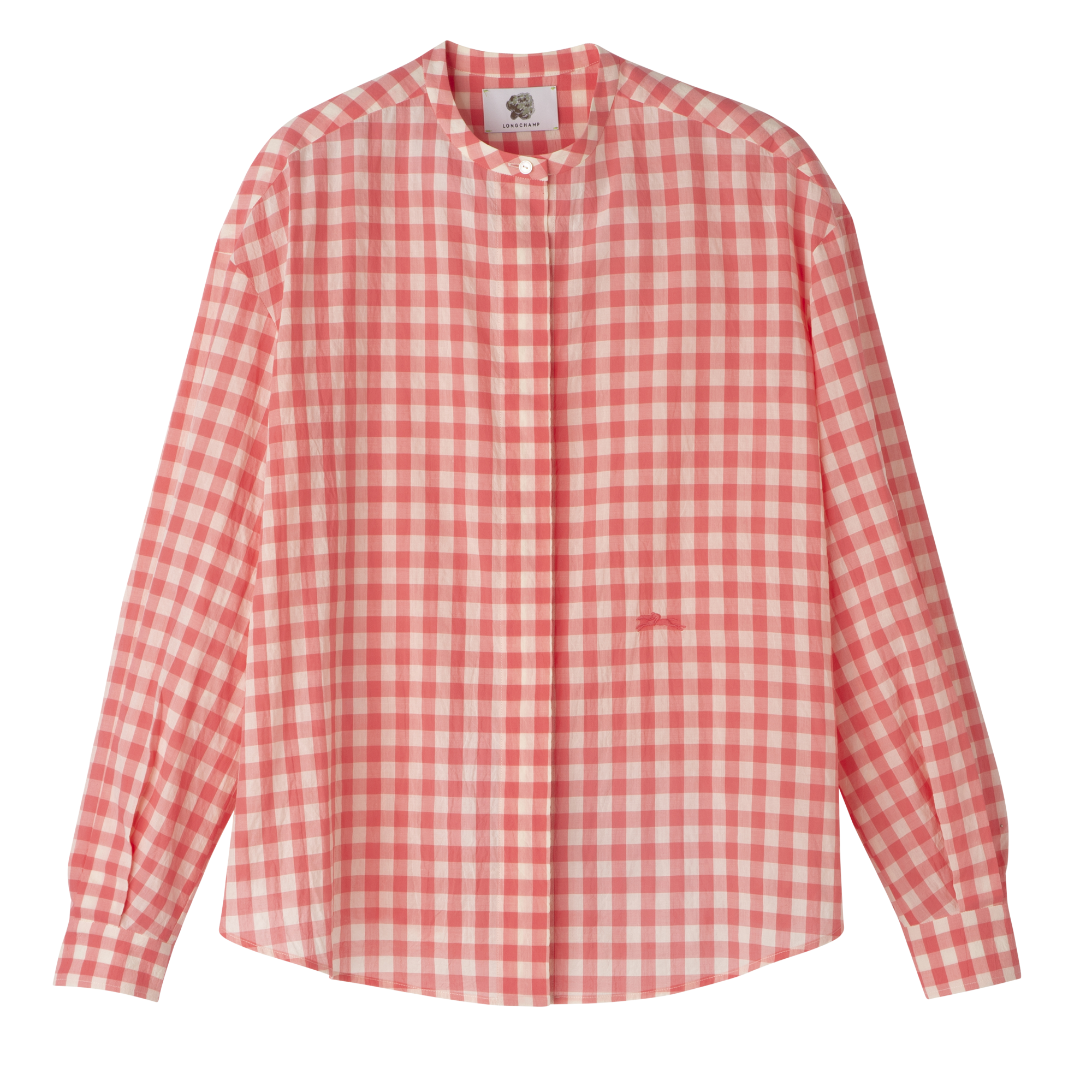 Shirt Blush - Vichy jacquard
