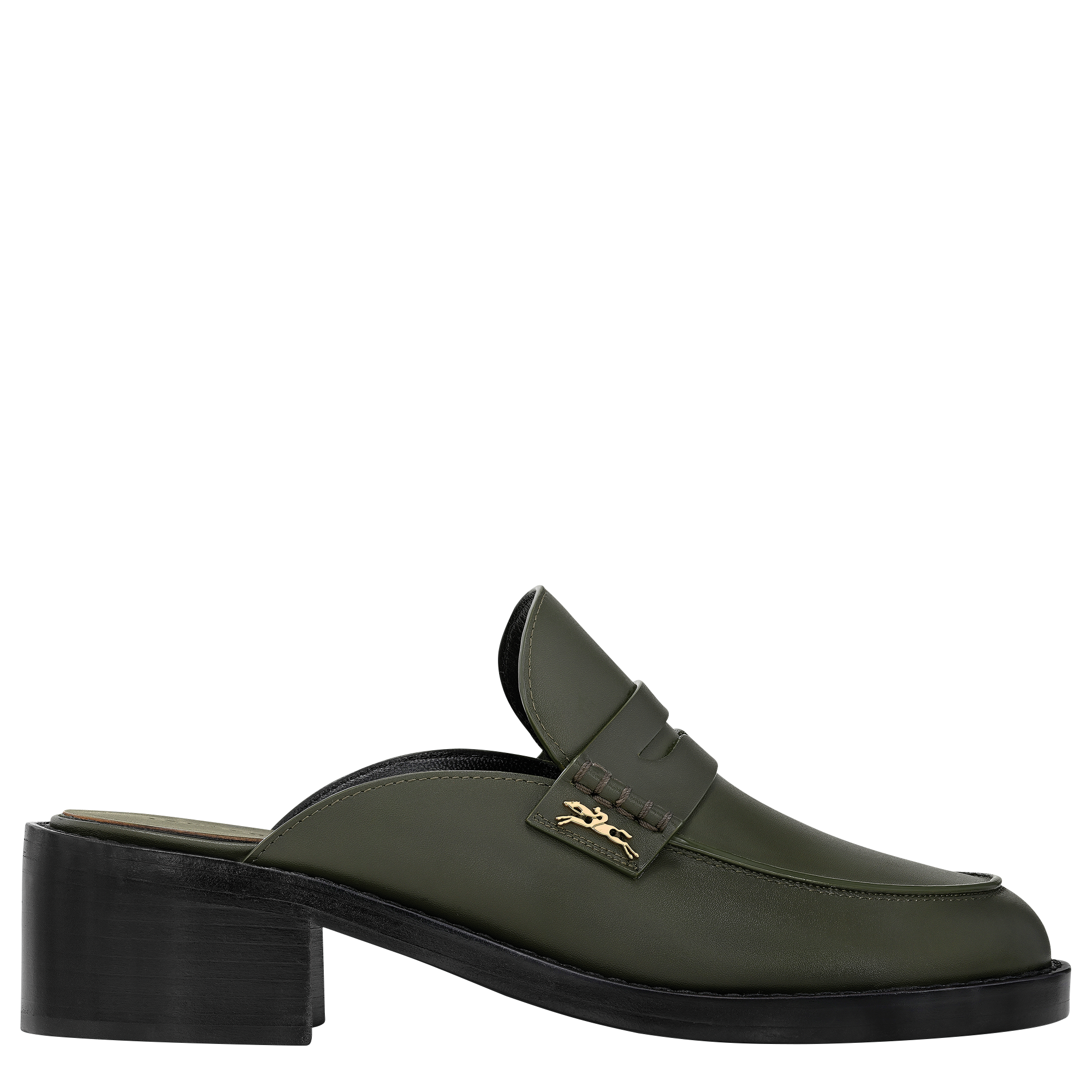 Epure Timeless Mules Khaki - Leather