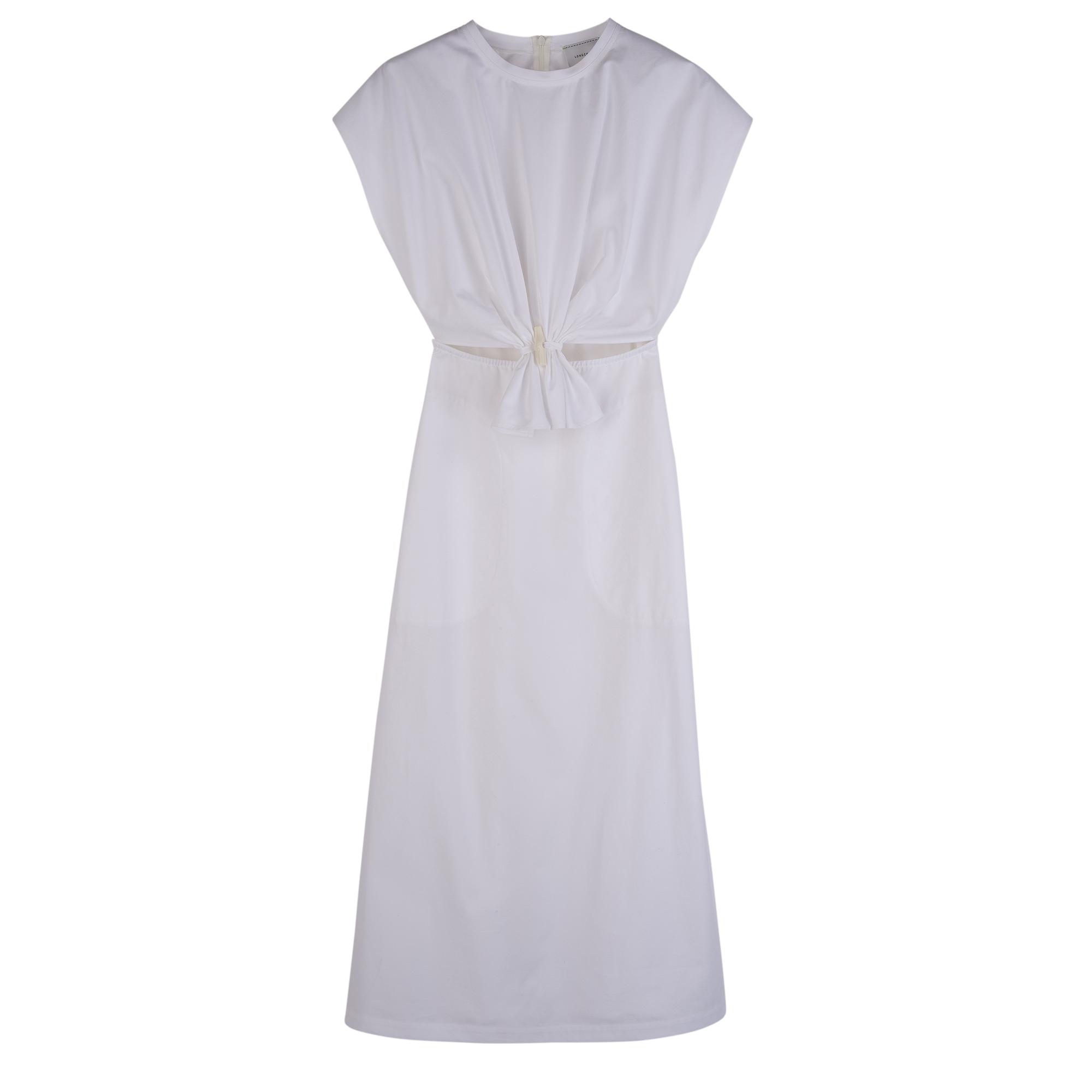 Dress White - Popelin