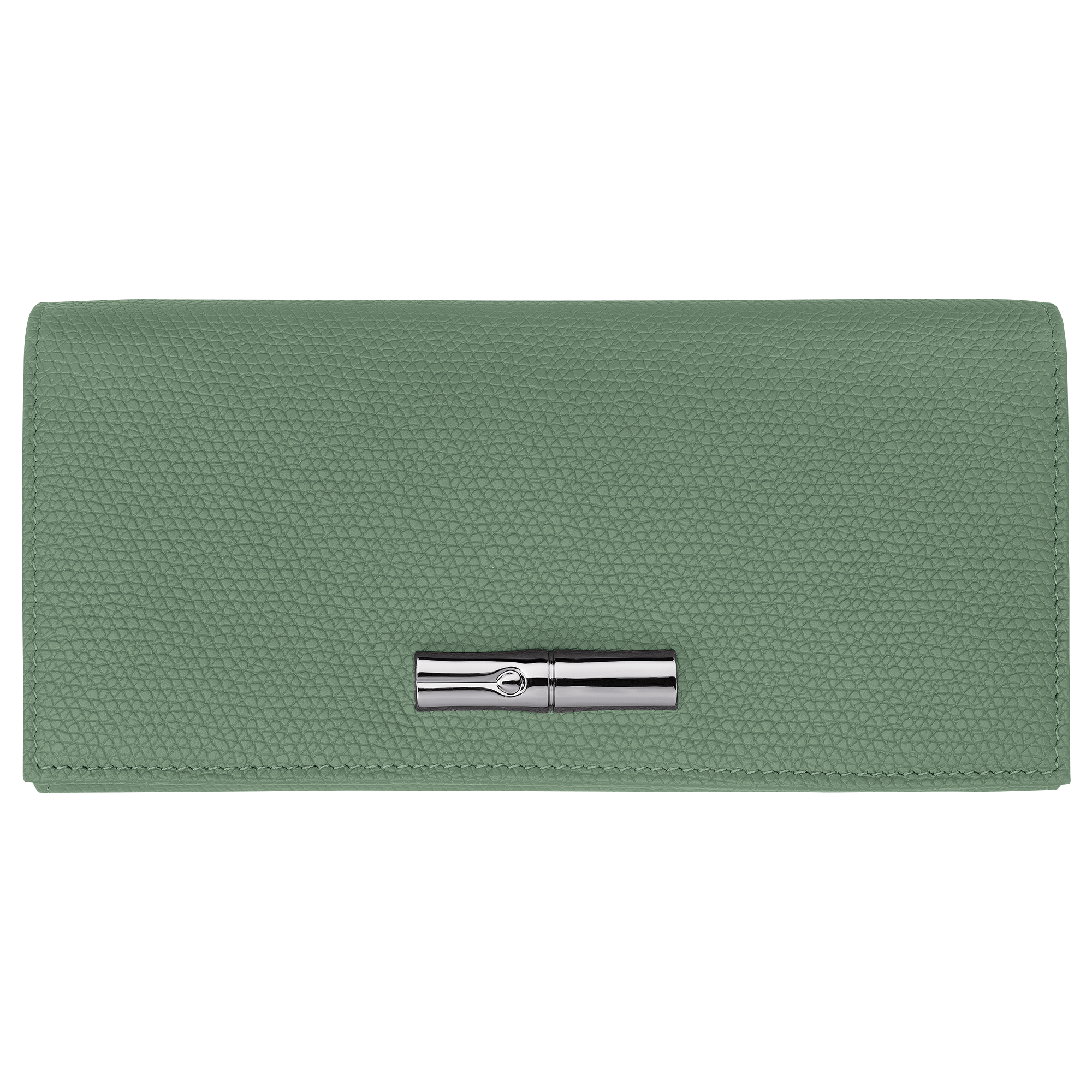 Le Roseau Long continental wallet Oregano - Leather