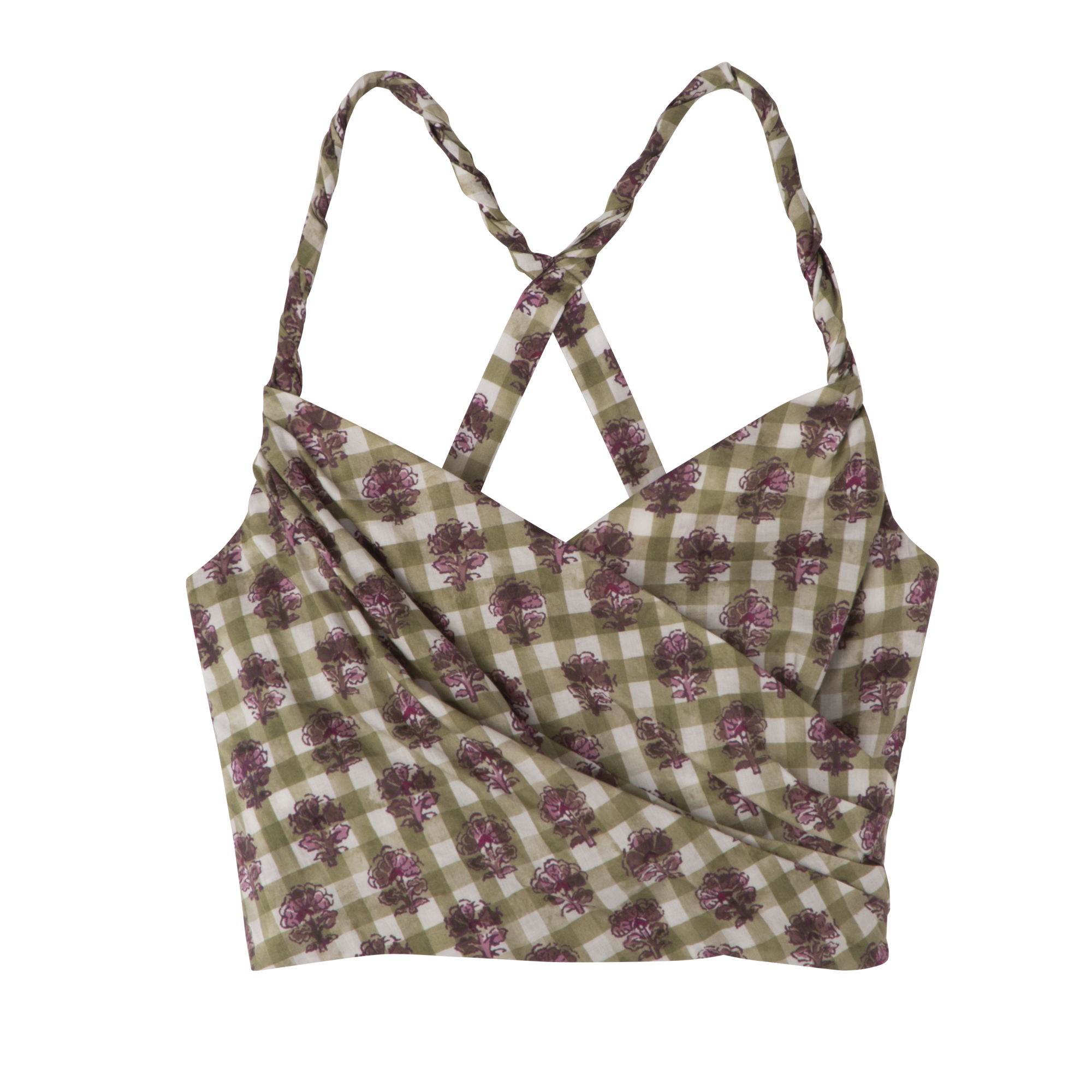 Top Artichoke - Vichy print veil