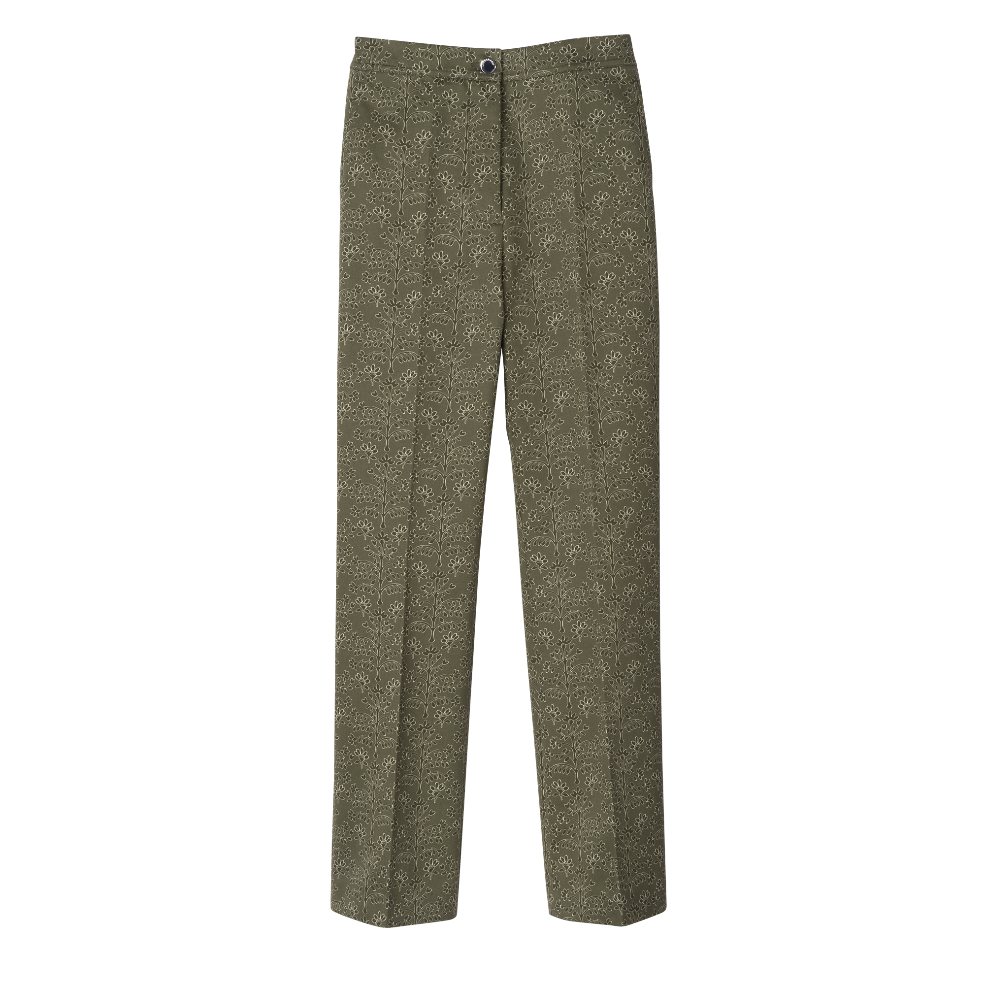 Trousers Laurel - Printed gabardine