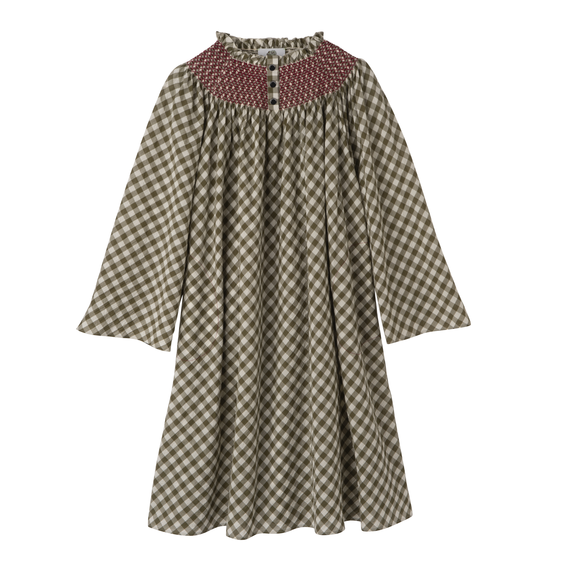 Dress Artichoke - Vichy jacquard