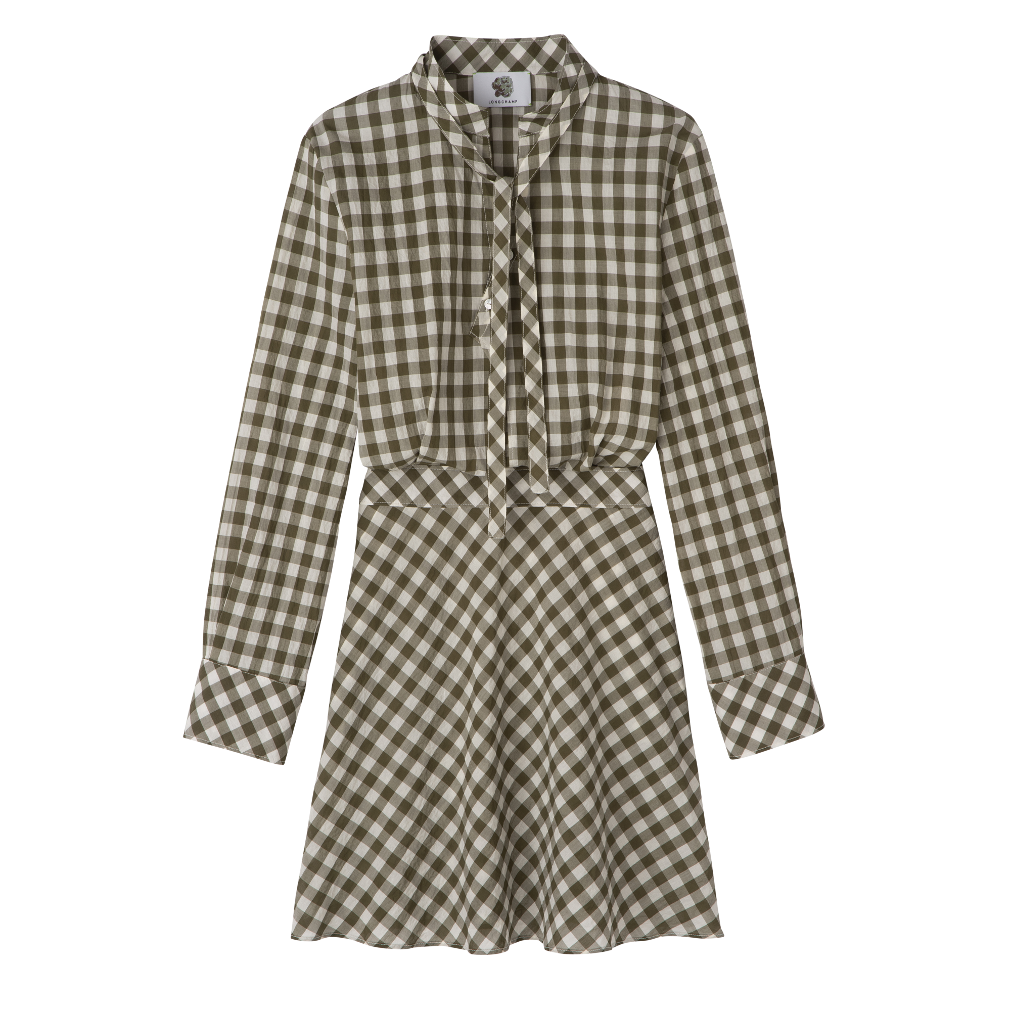 Dress Artichoke - Vichy jacquard
