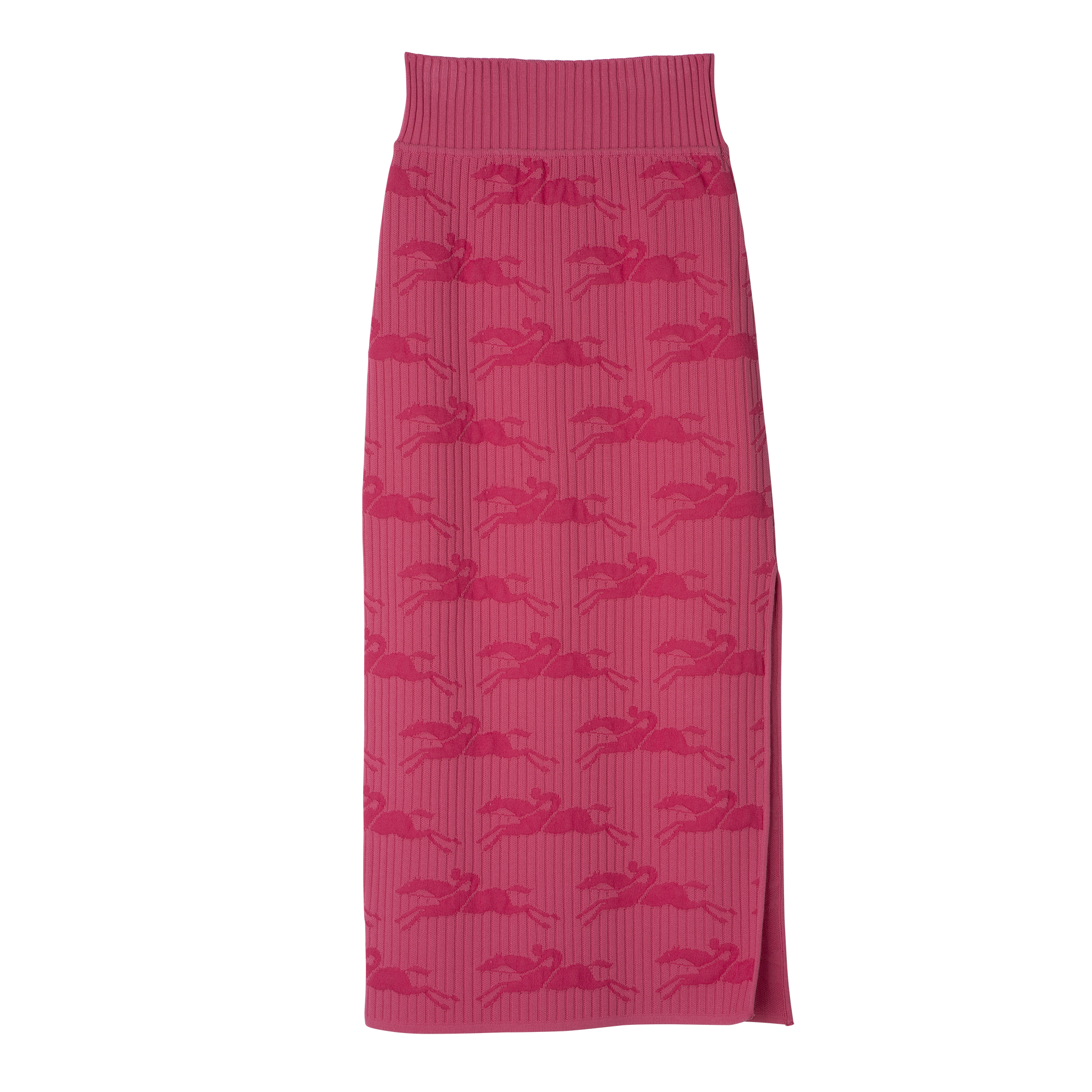 Midi skirt Pink - Knit