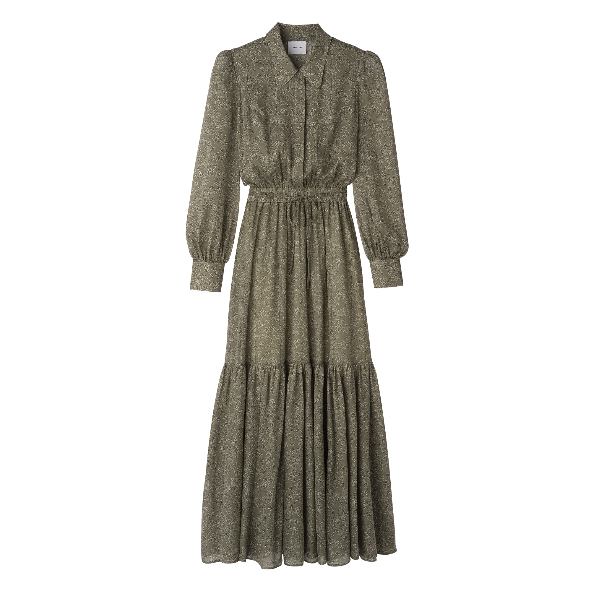 Long dress Laurel - Printed veil