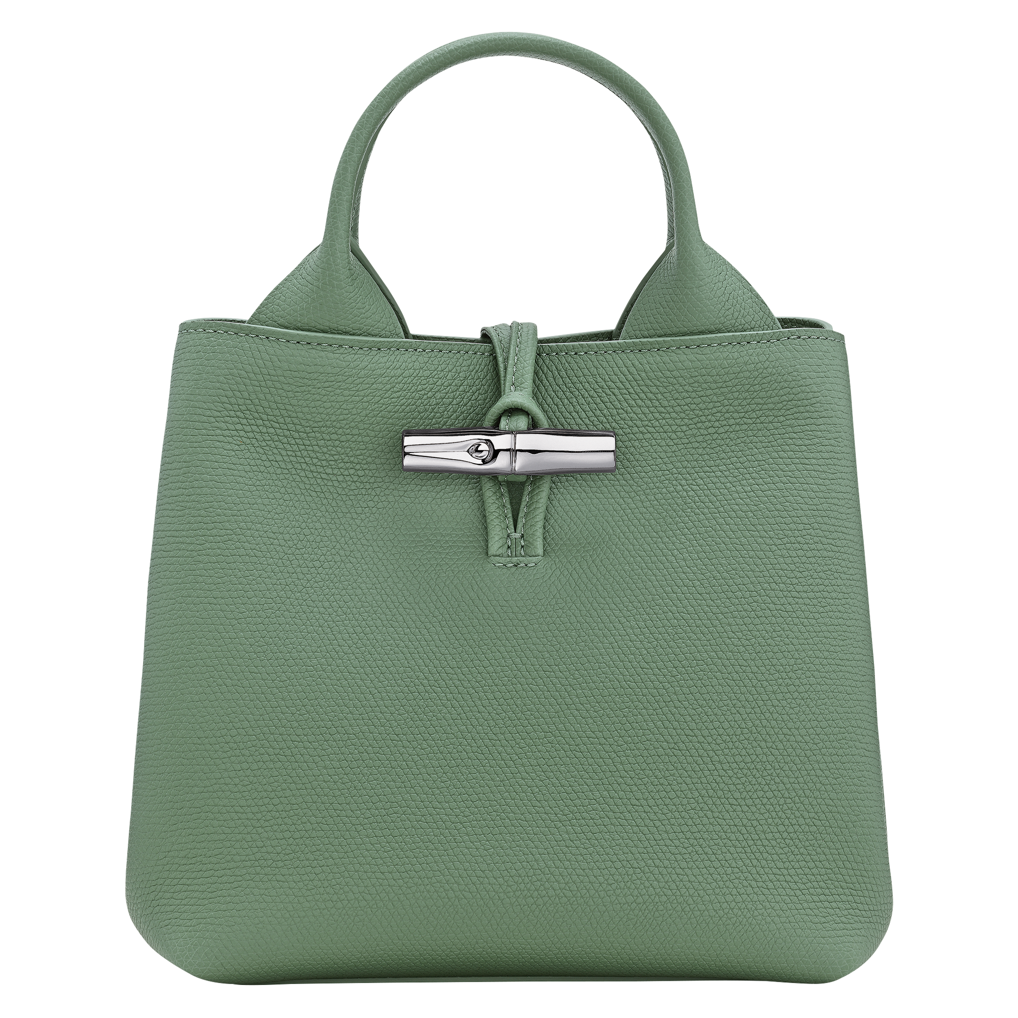 Le Roseau S Handbag Oregano - Leather