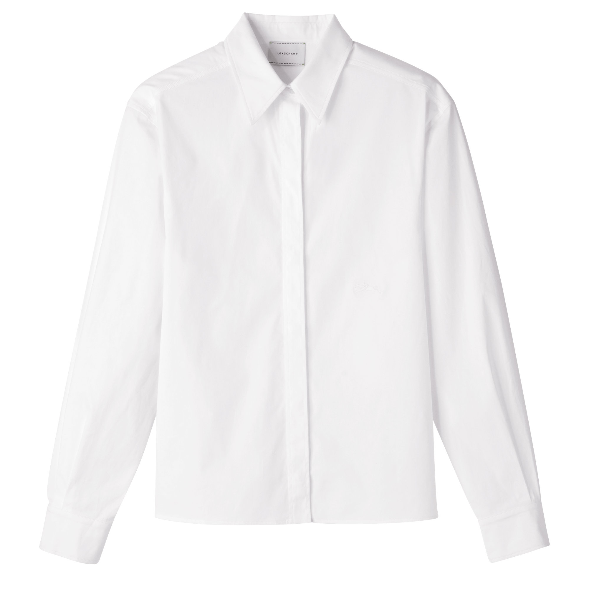 Shirt White - Popelin