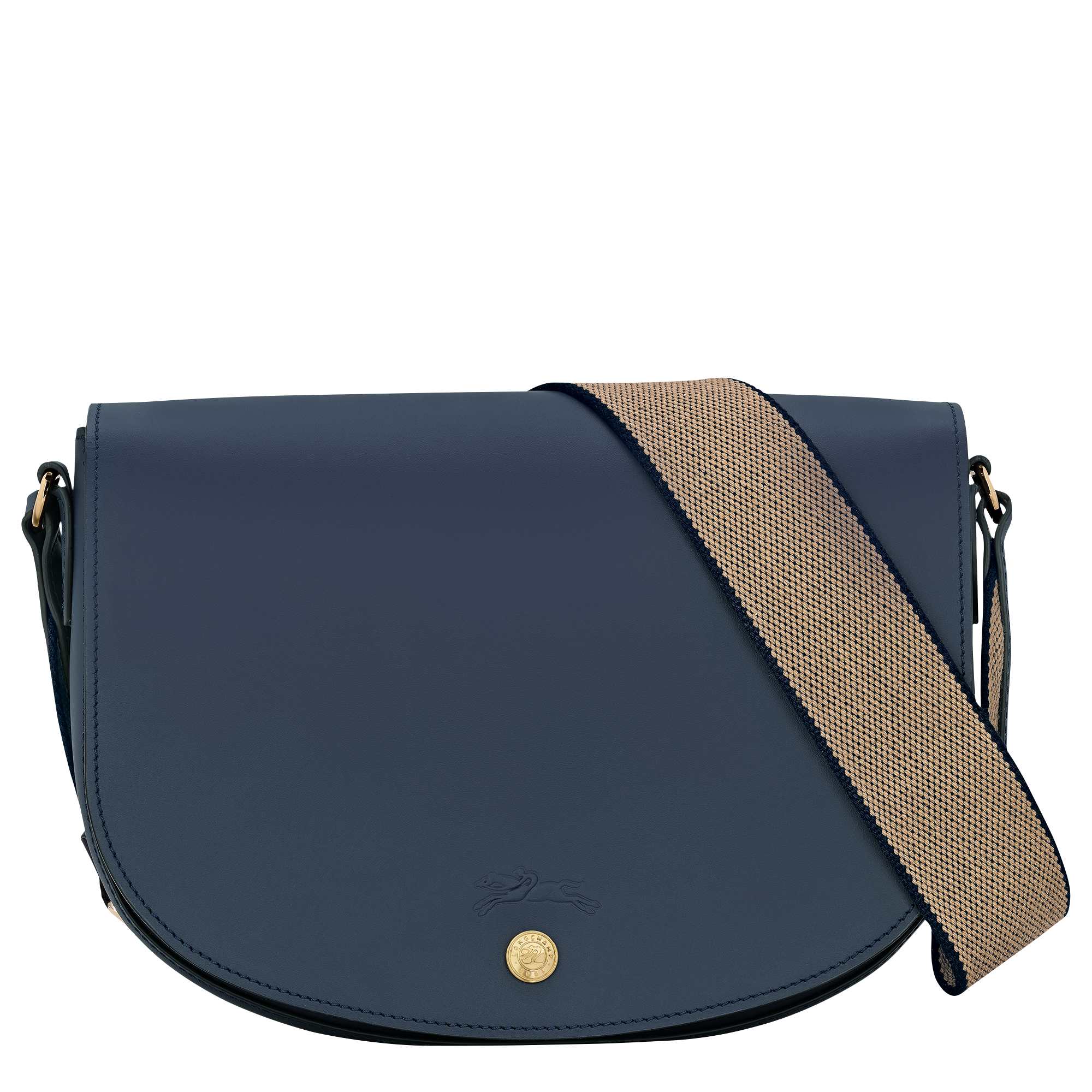 Épure M Crossbody bag Navy - Leather