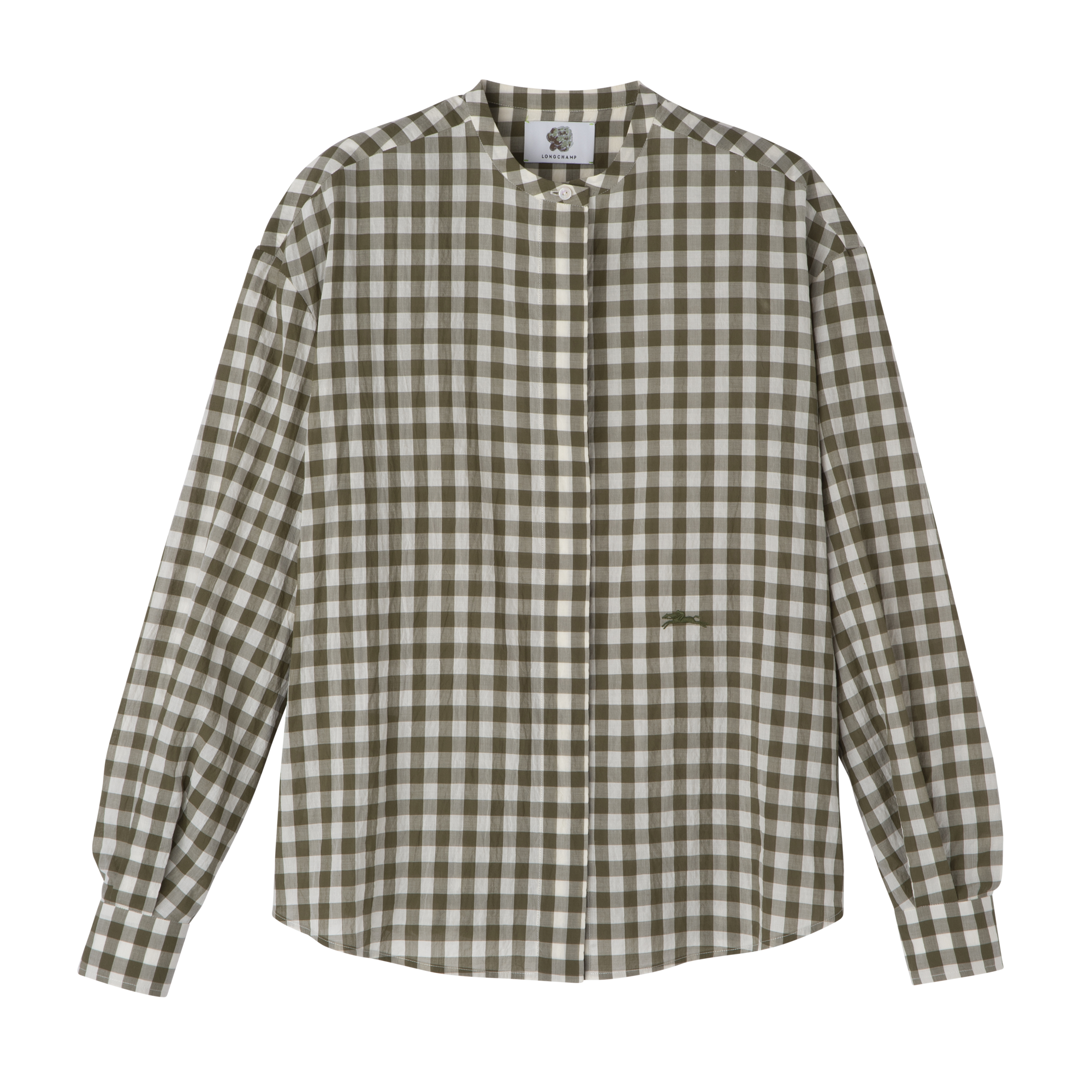 Shirt Artichoke - Vichy jacquard